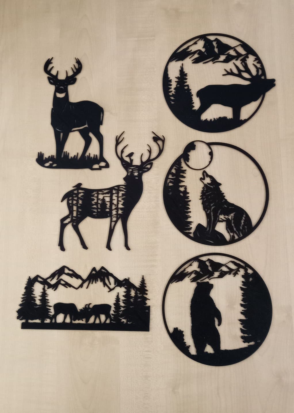 Flache Wandbilder (WallArt) – Naturmotive