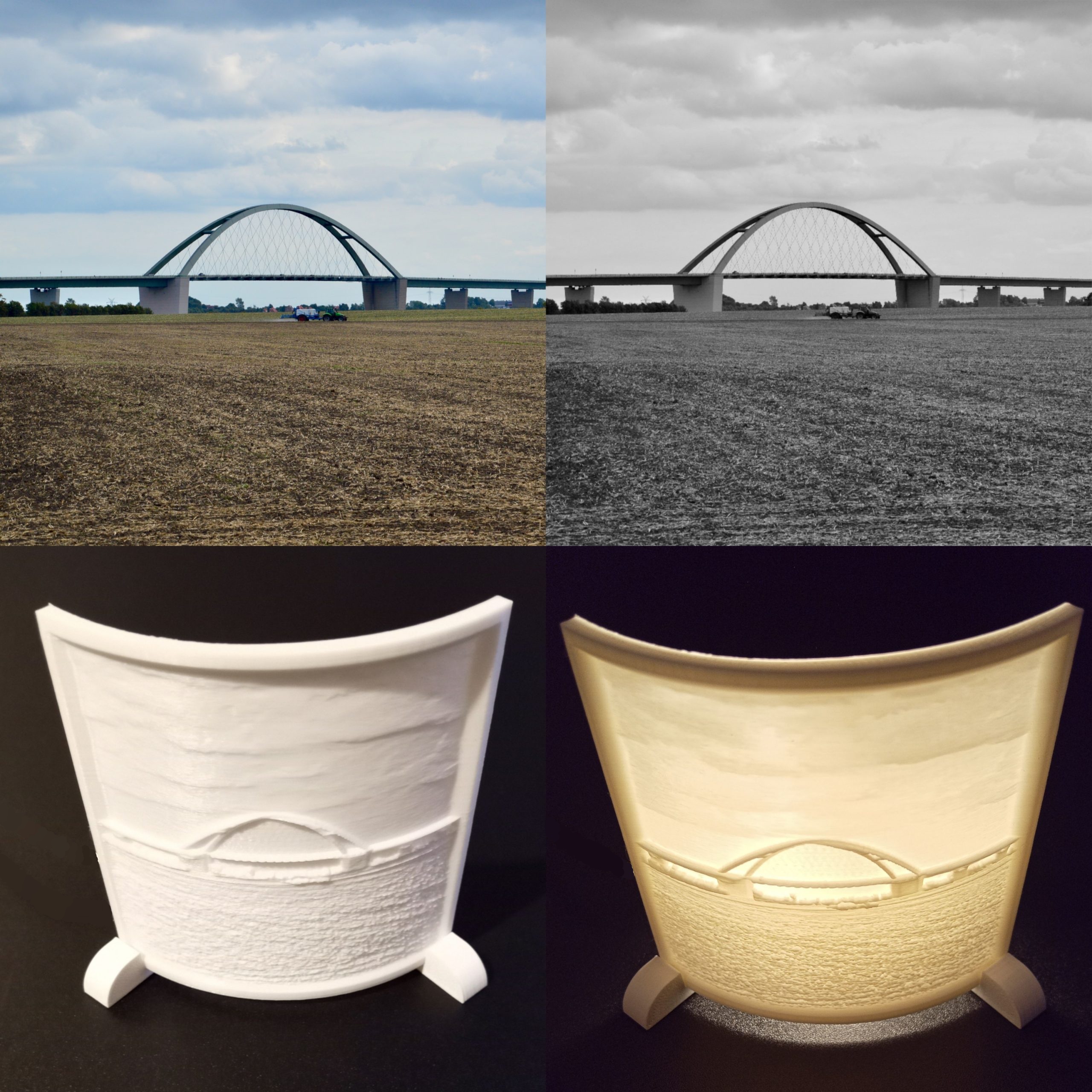 Persönliches Lithophane – 3D-Druck Geschenk mit Ihrem Foto