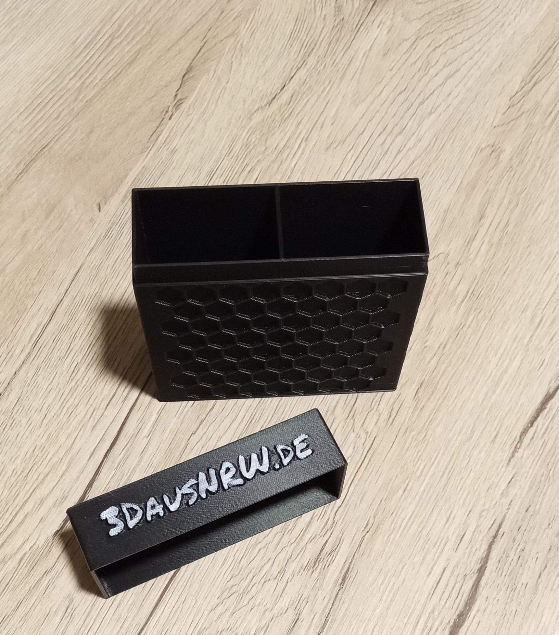 Zigarettenbox mit personalisiertem Text