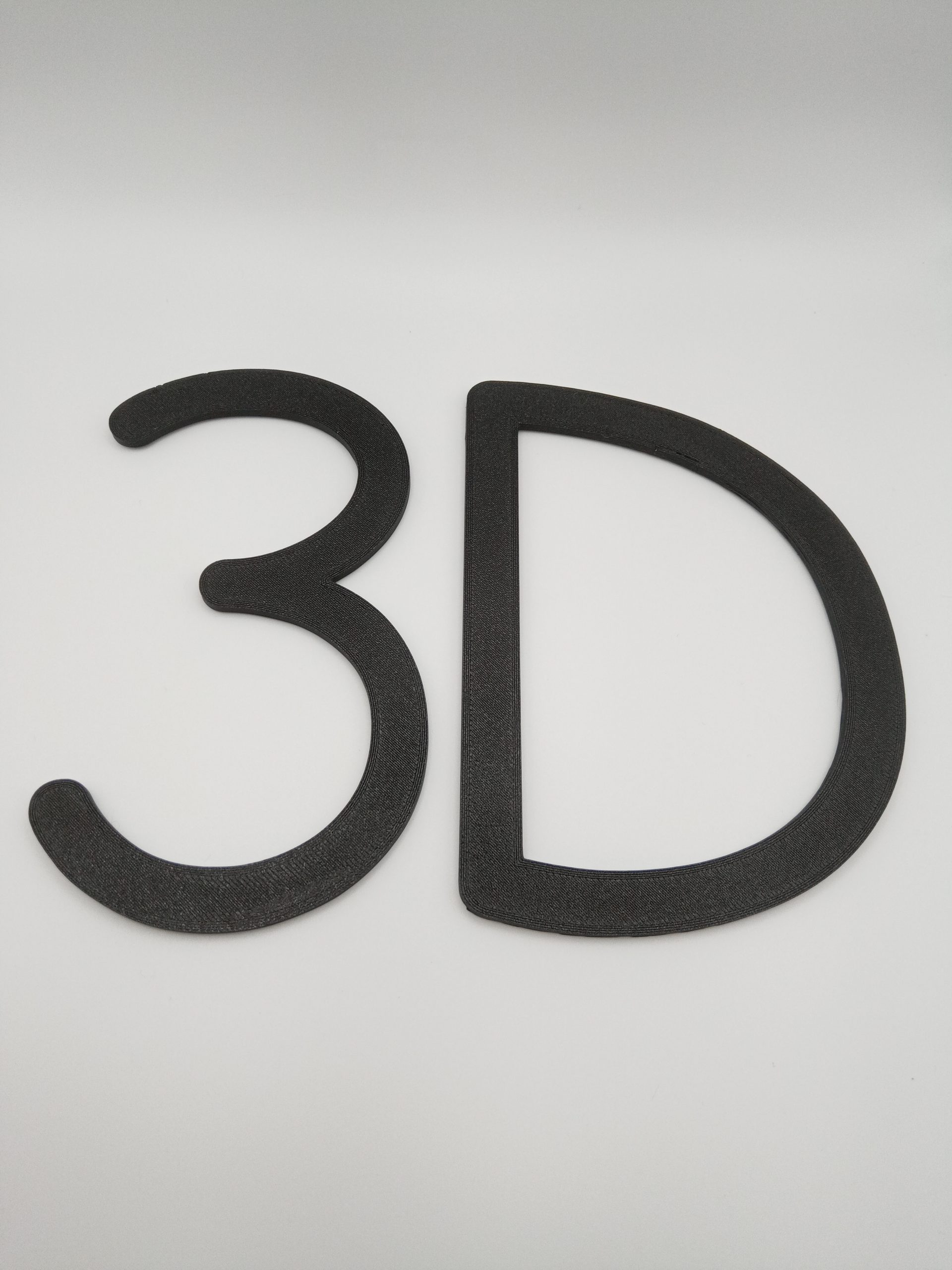 Personalisierter 3D-Schriftzug nach Wunschtext – Wanddekoration